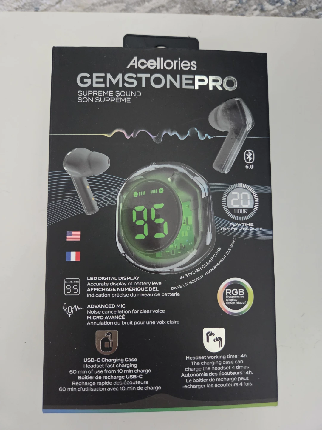 Acellories GEMSTONEPRO Wireless Earbuds