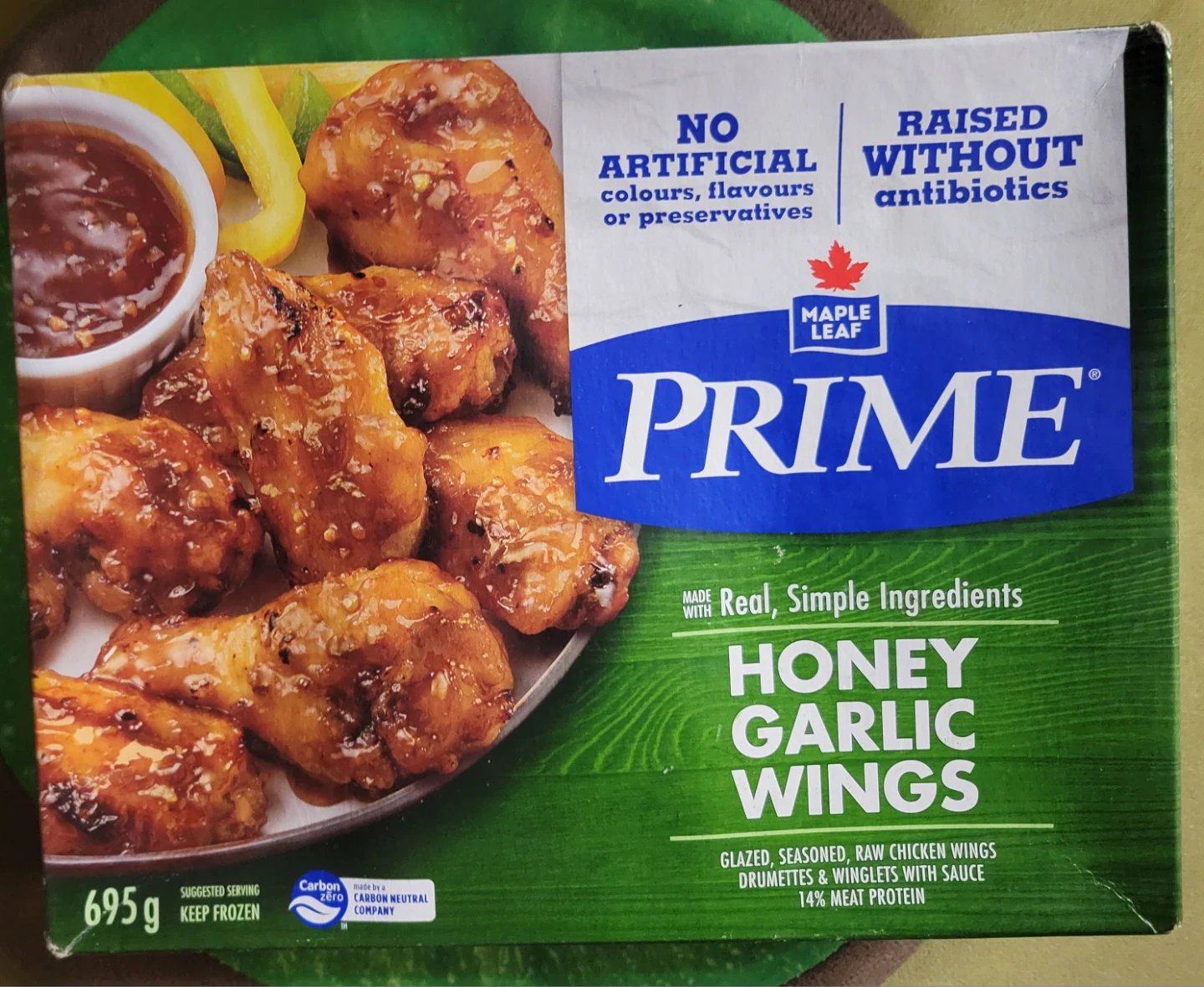 Free!! Maple Leaf Prime Honey Garlic Wings