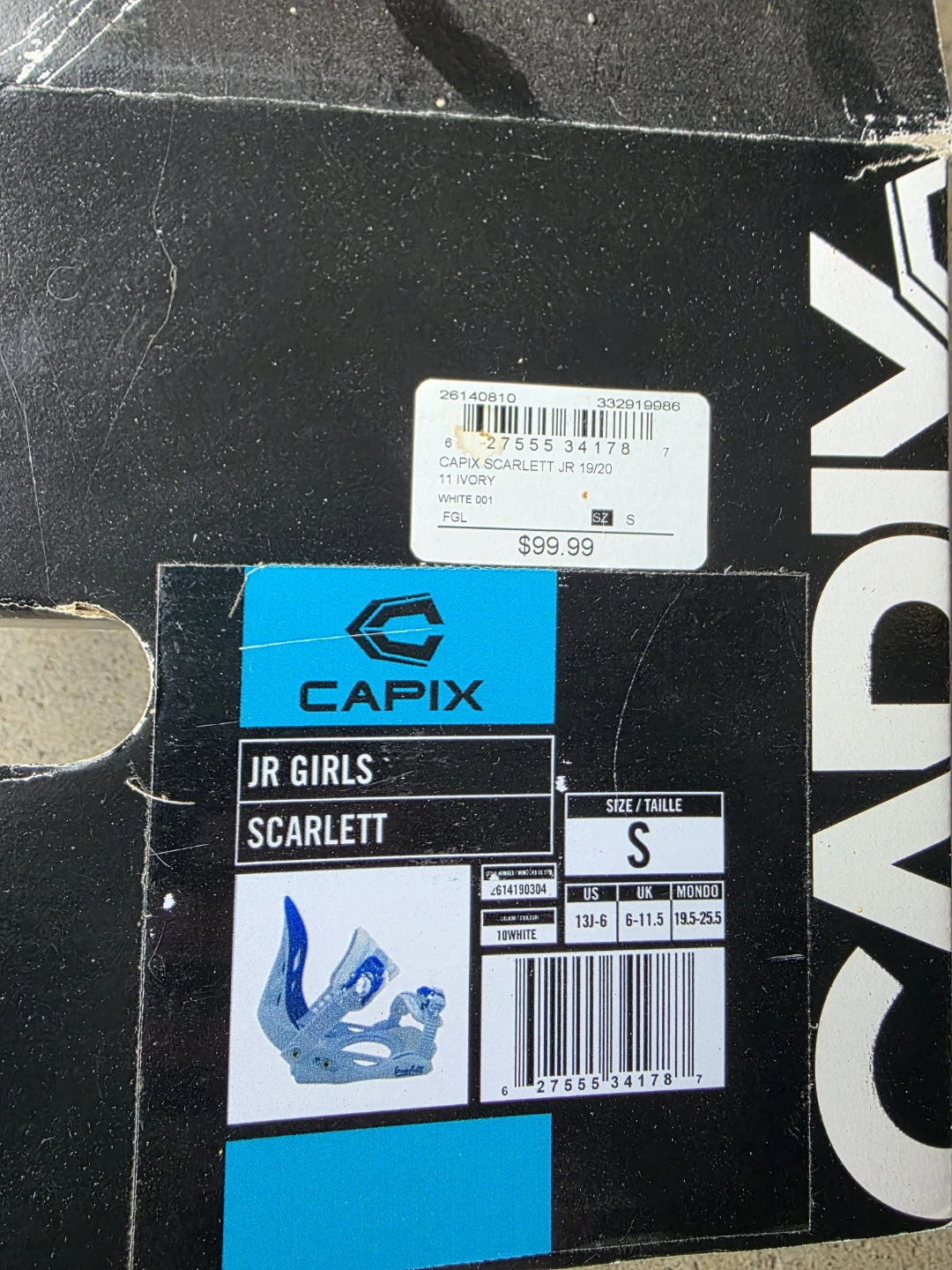 Jr girls Capix Scarlett snowboard bindings - photo 4