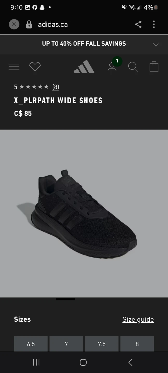 Size 11 addidas - photo 2