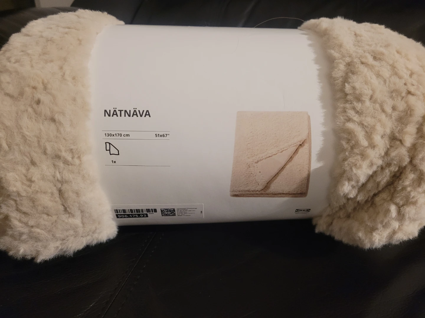 IKEA NATNAVA Throw Blanket
