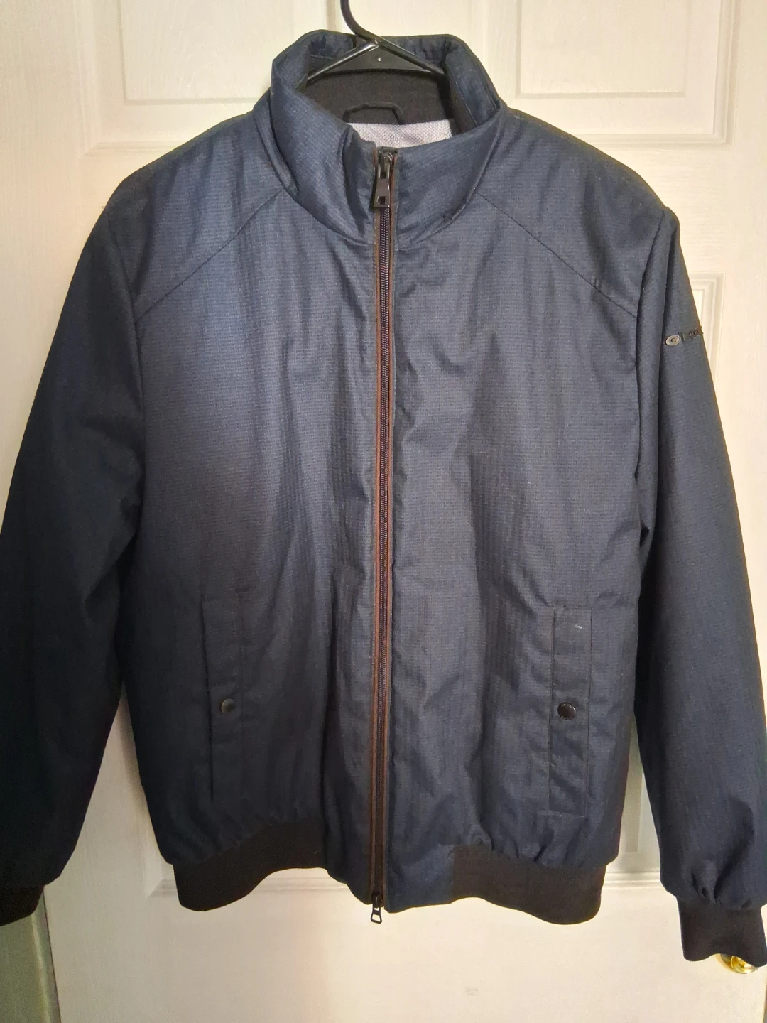 Geox Respira Navy Blue Bomber Jkt