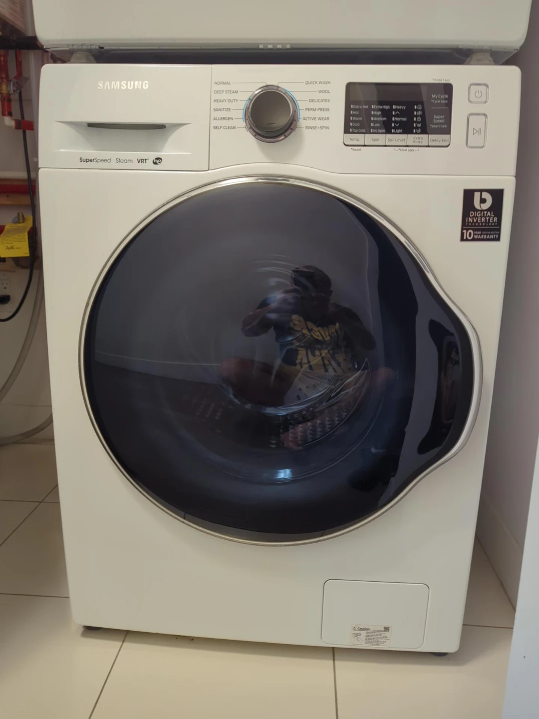 Samsung Front-Load Washing Machine – For Repair or Parts