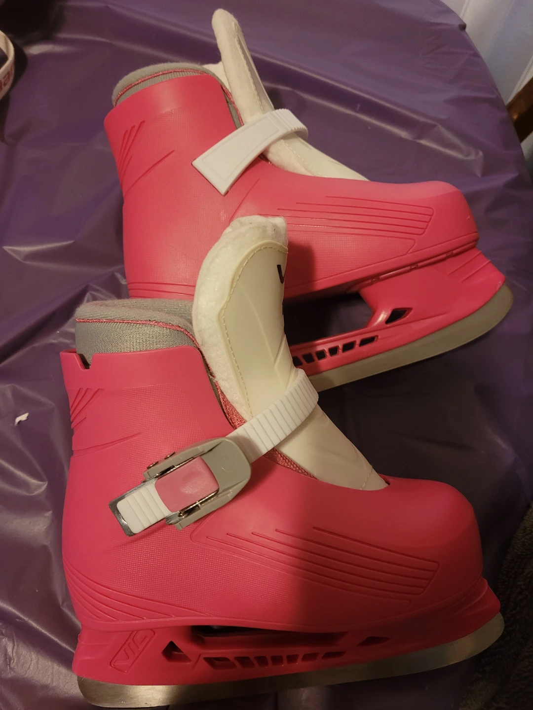 Girls Skates and Helmet