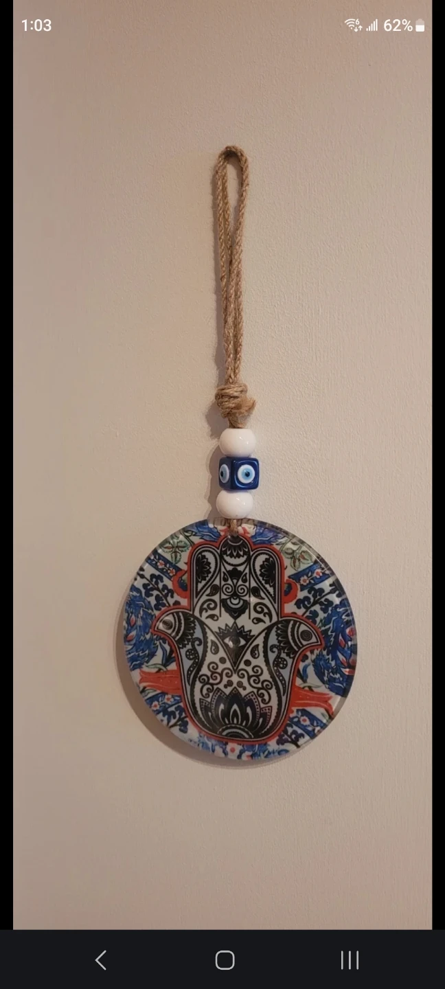 Glass Wall Hanging Decor