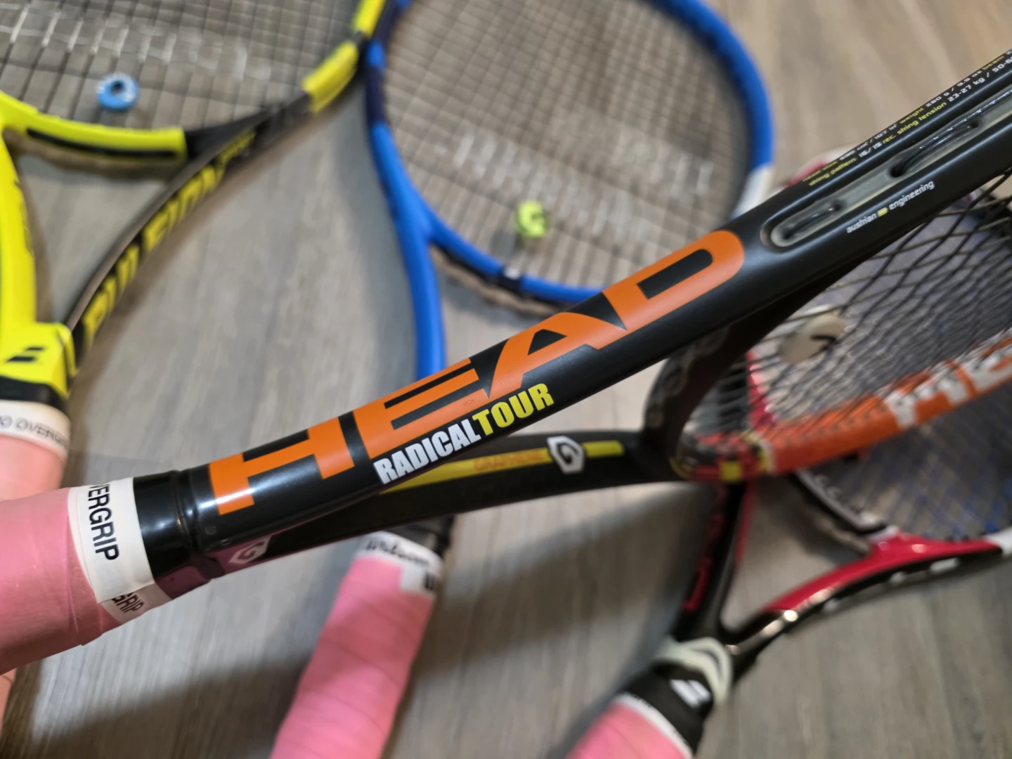 Set of 4 Tennis Rackets - photo 2
