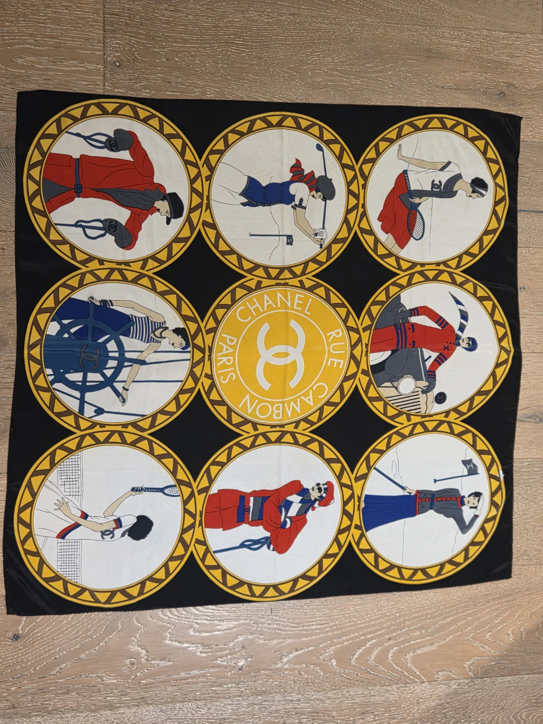 Channel vintage silk scarf - photo 2