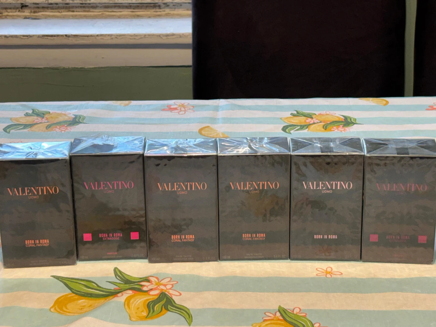 Colognes, bags Coach