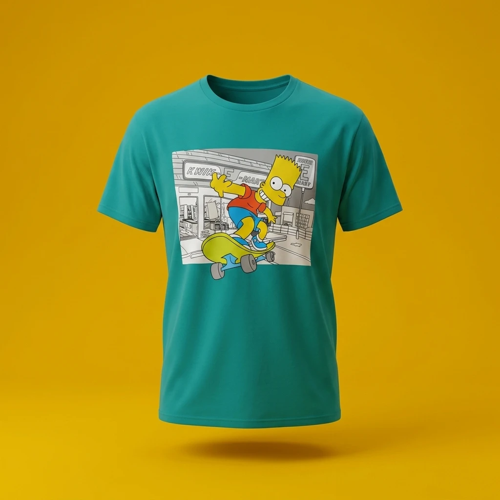 The Simpsons Bart Graphic T-Shirt