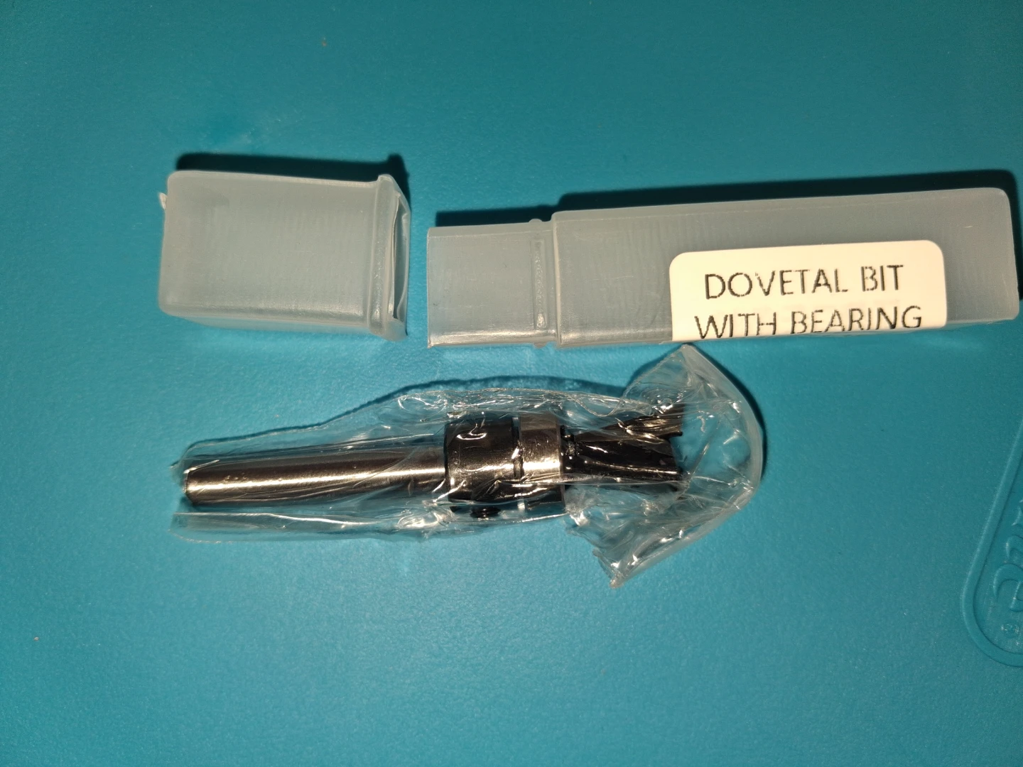 Dovetail Router Bit with Bearing