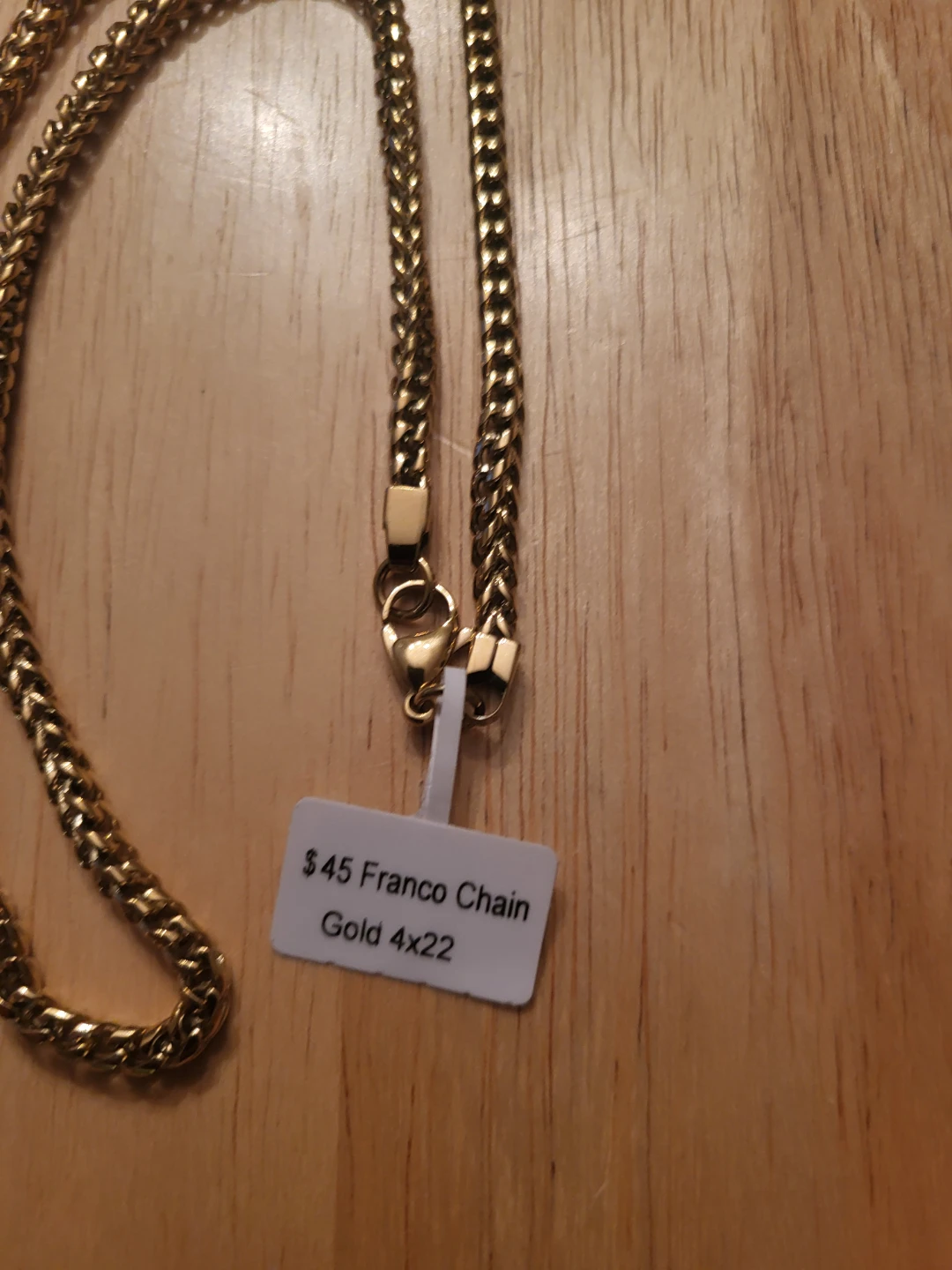 Gold Franco Chain - photo 2