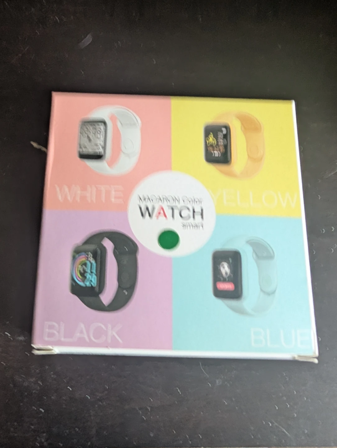 Macaron Color Smart Watch