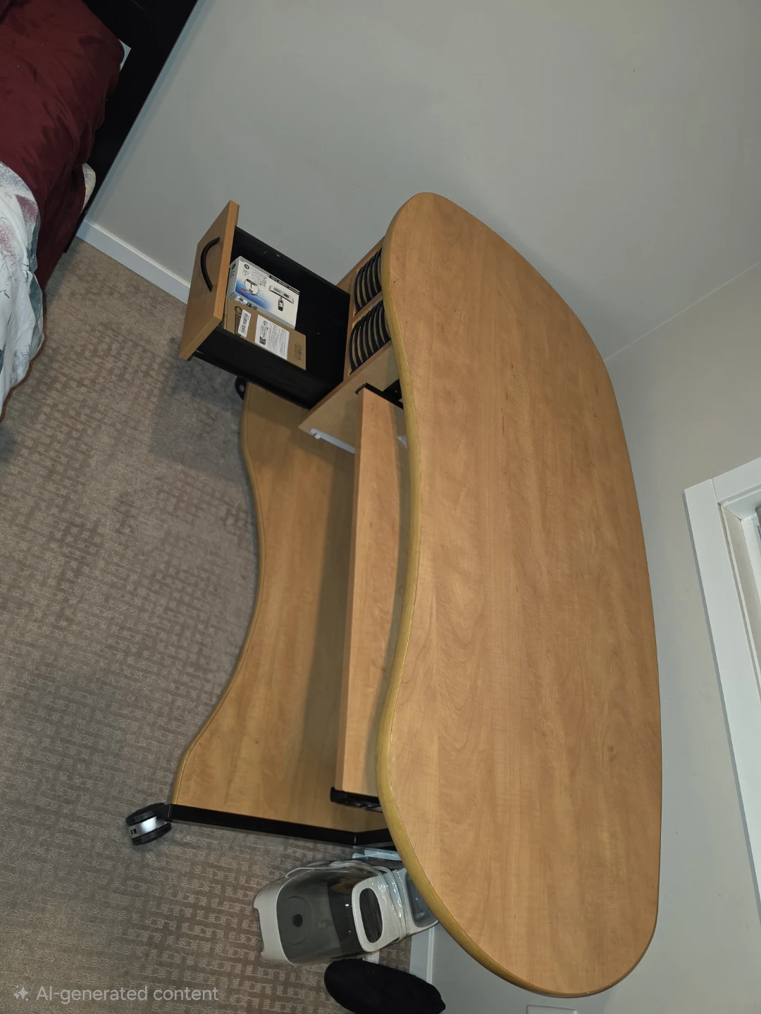 Home and/ or Office Desk on wheels - photo 3