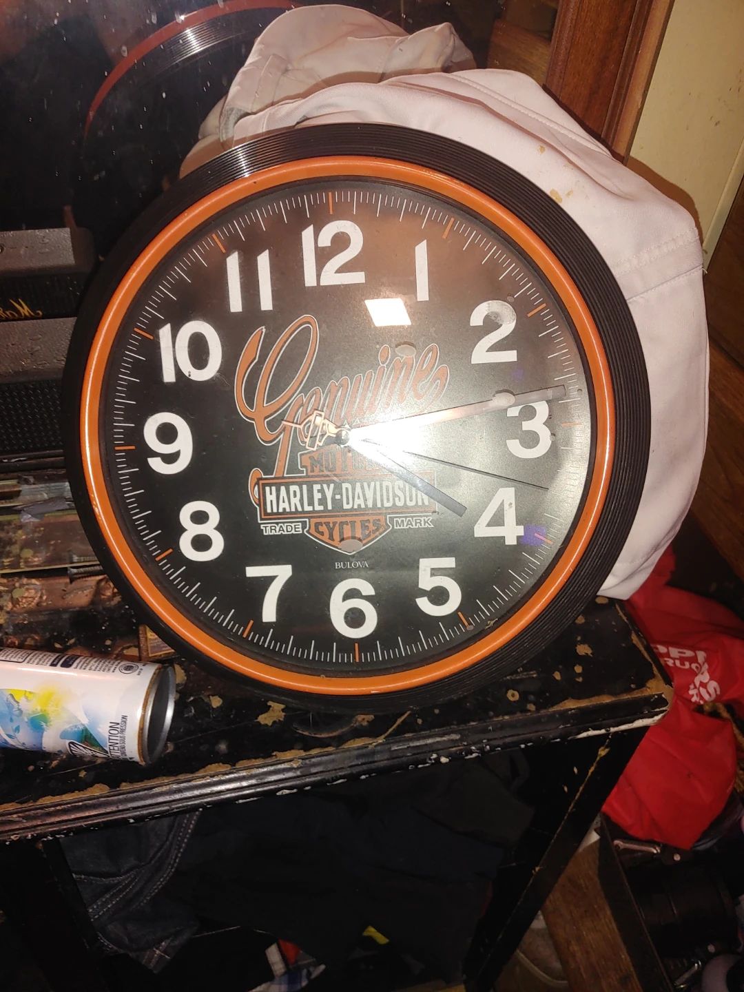 Harley-Davidson Bulova Wall Clock