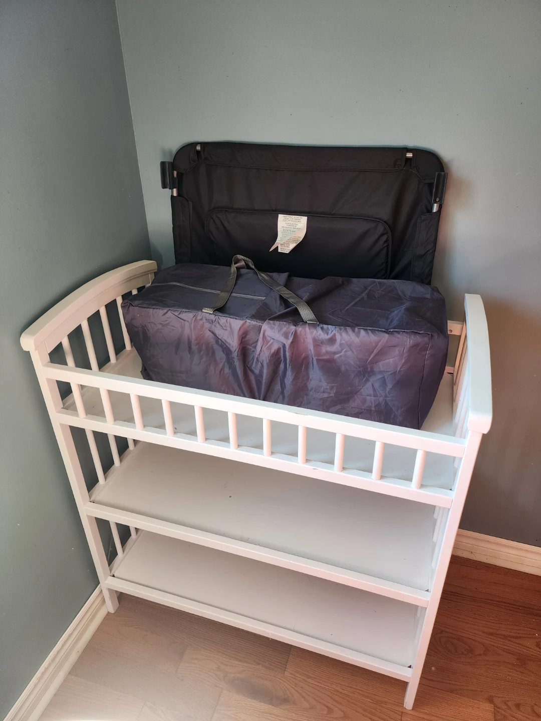 White Changing Table