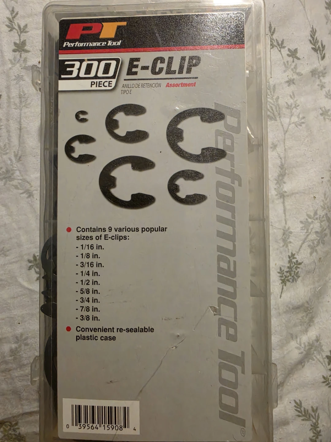 Performance Tool 300-Piece E-Clip Assortment - photo 2