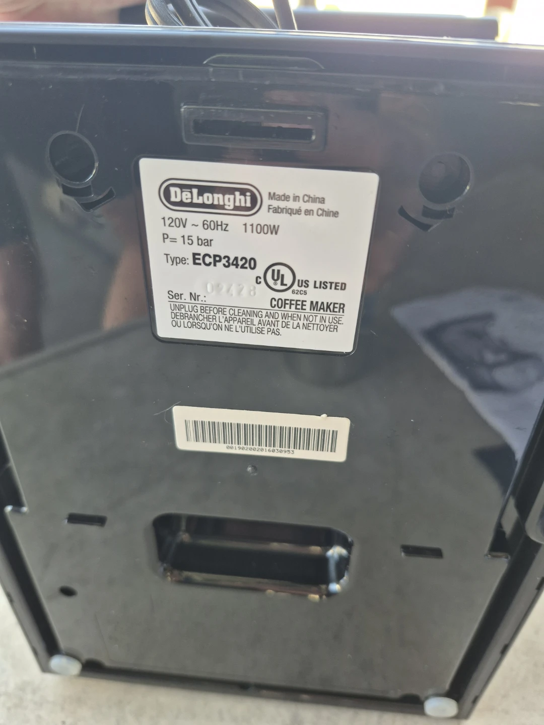 DeLonghi ECP3420 Espresso Machine - photo 4