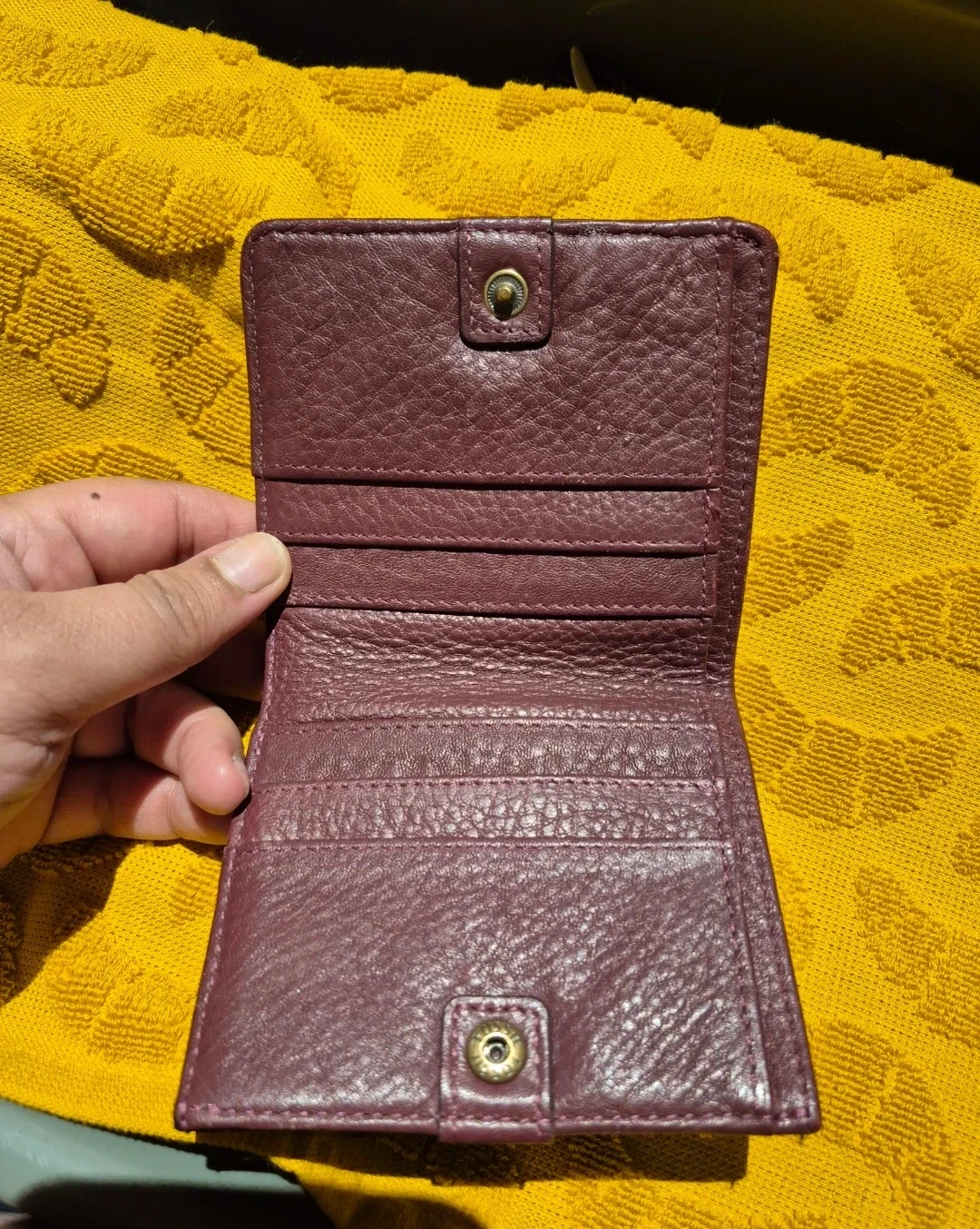 Fossil multi-coloured leather wallet - photo 3