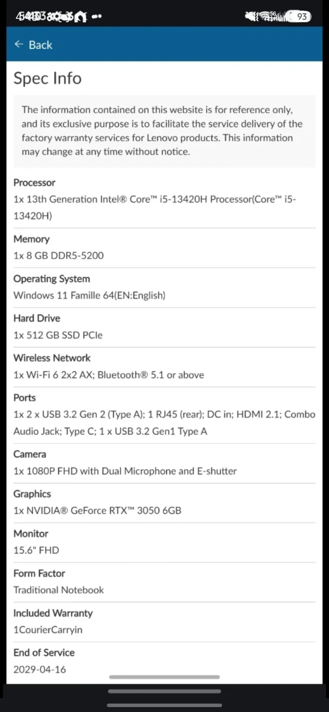 Lenovo 15.6 inch Gaming Laptop - photo 2
