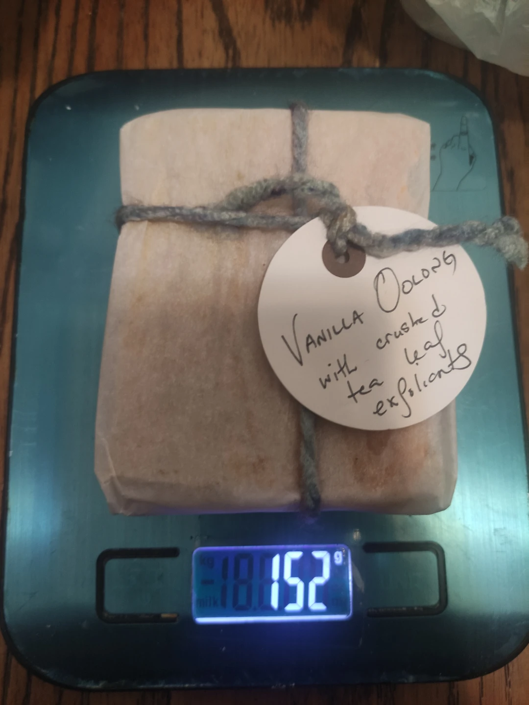 Vanilla Oolong Handcrafted Soap Bar (145g) 🏈 - photo 2