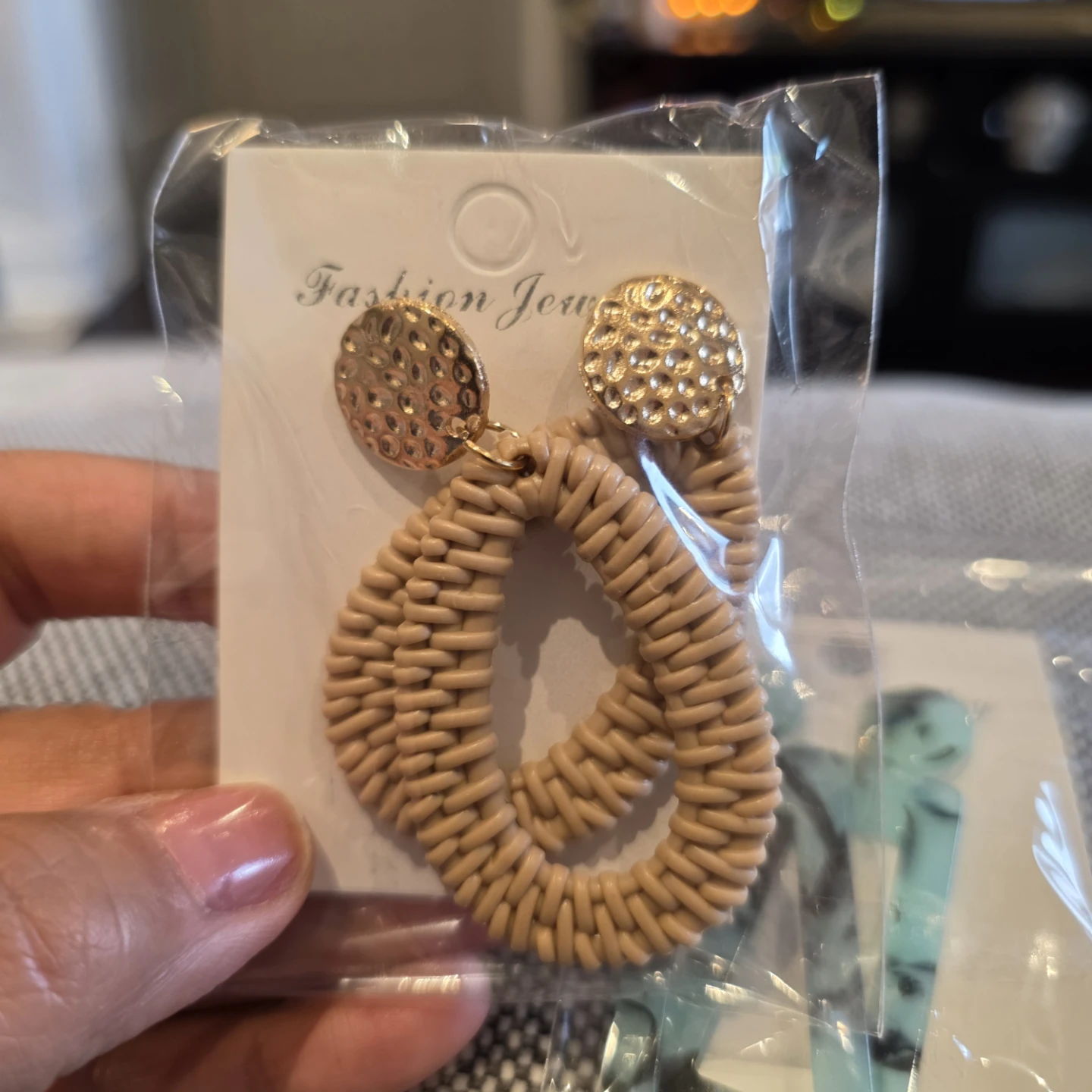 Fashion Jewelry Acrylic Earrings Set  of 2 - photo 4