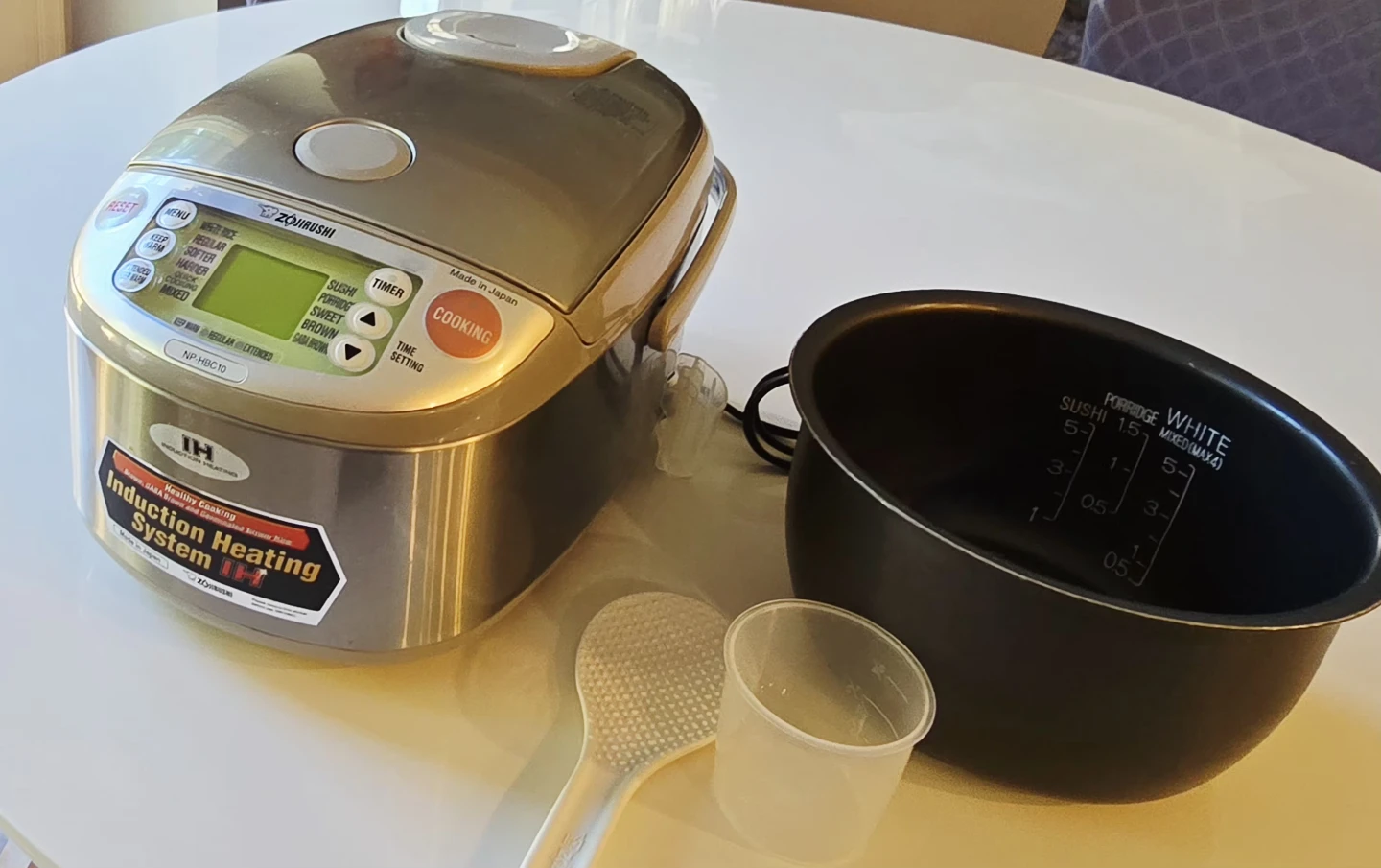 Zojirushi NP-HBC10 Induction Heating Rice Cooker - photo 3