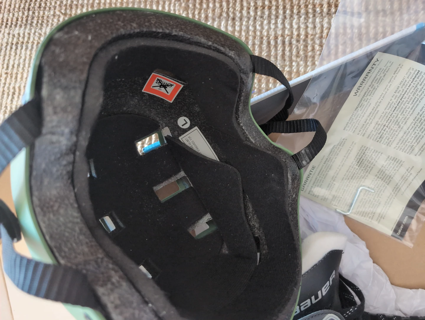 Bauer Roller Skates (Size 12) Retrospec Helmet & Triple Eight - photo 4