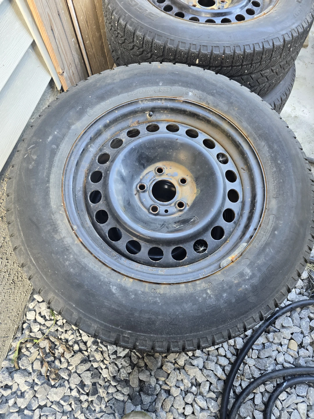 BFGoodrich Winter Tires on Steel Rims 245/65R17 - photo 3