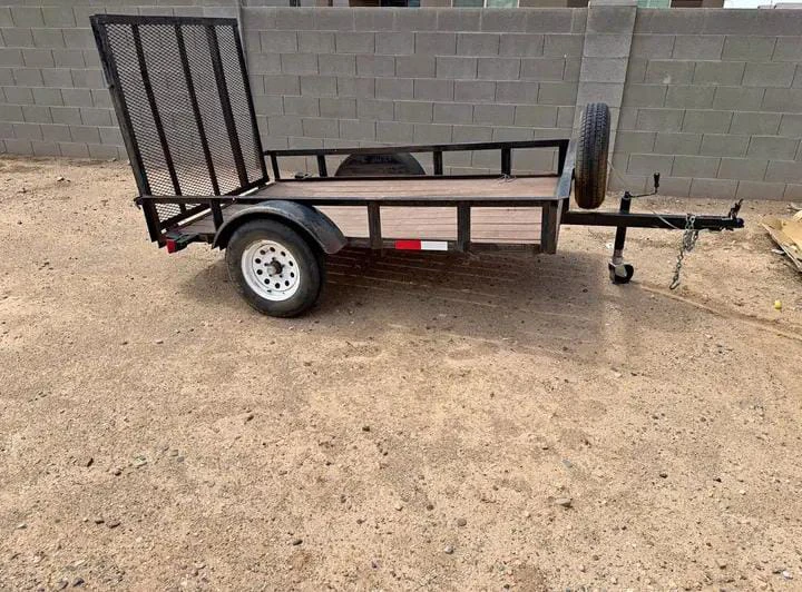 Utility Trailer with Gate