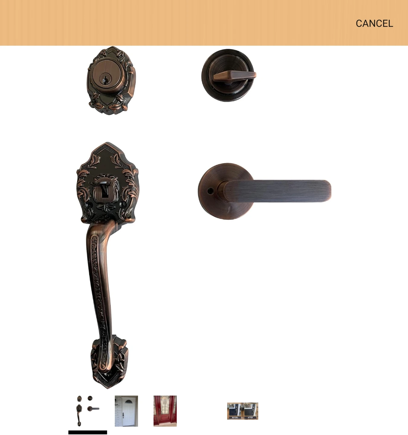 Entry Door Handleset