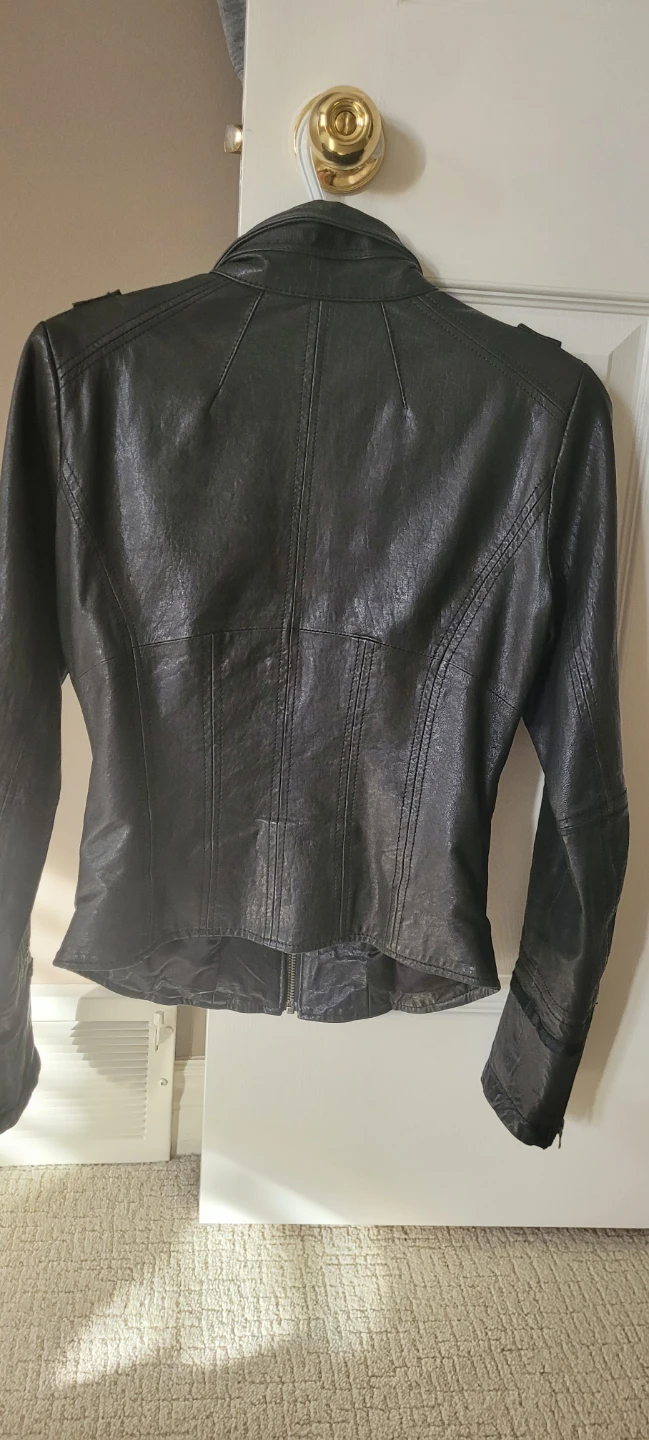 Danier Italian Leather Jacket - 2XS - photo 3