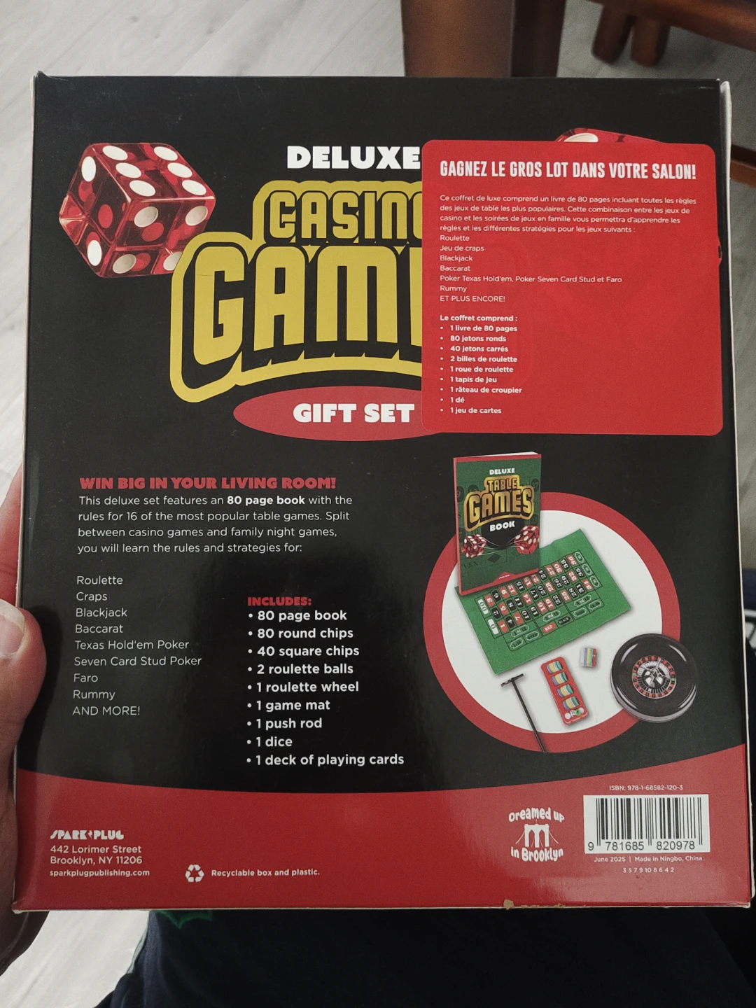 Deluxe Casino Games Gift Set - photo 2