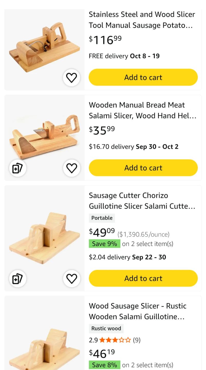 Wooden TOOL bread, sausage, vegetables Slicer stainless steel - photo 2