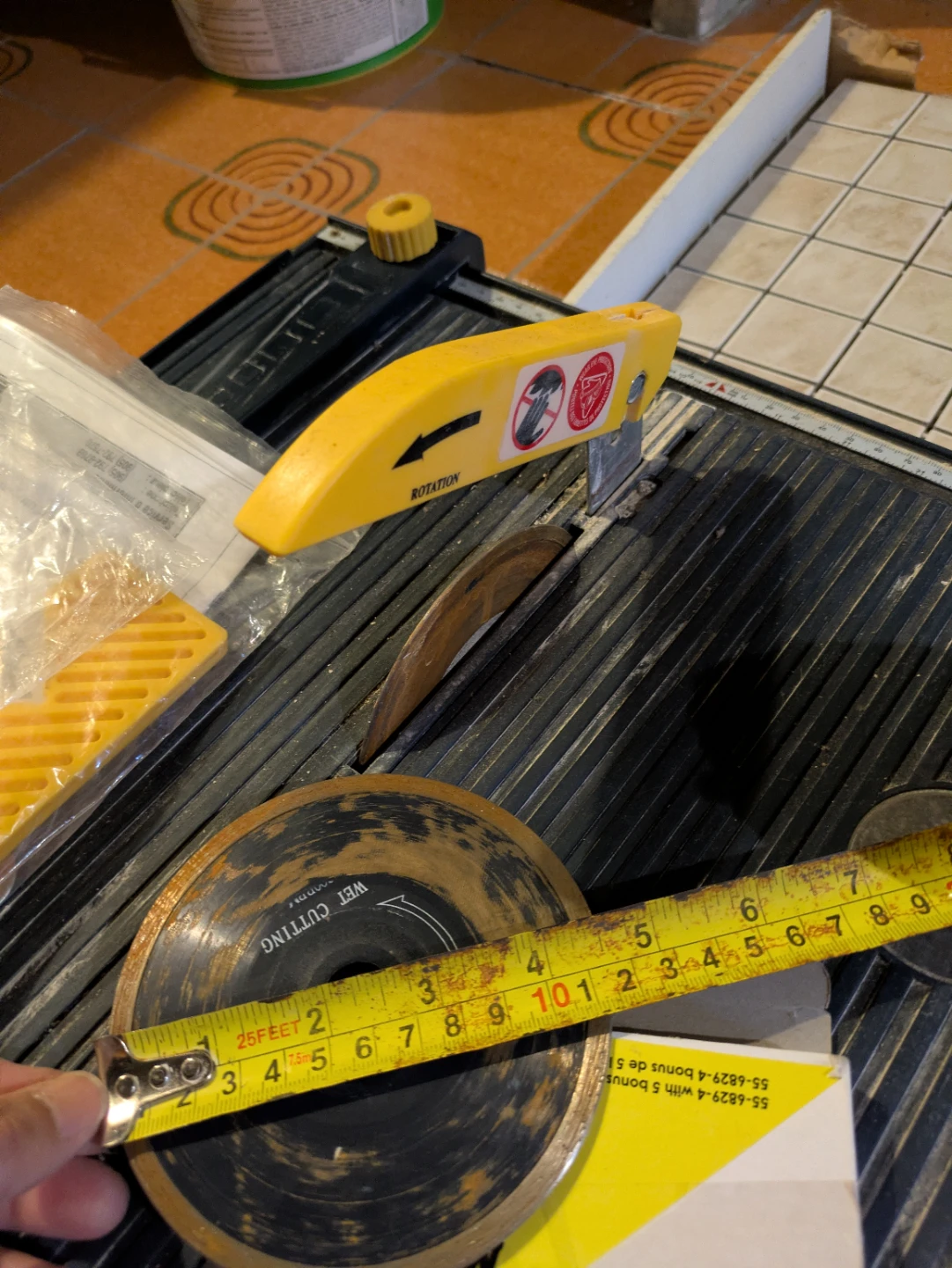 Mastercraft Wet Tile Saw - photo 3