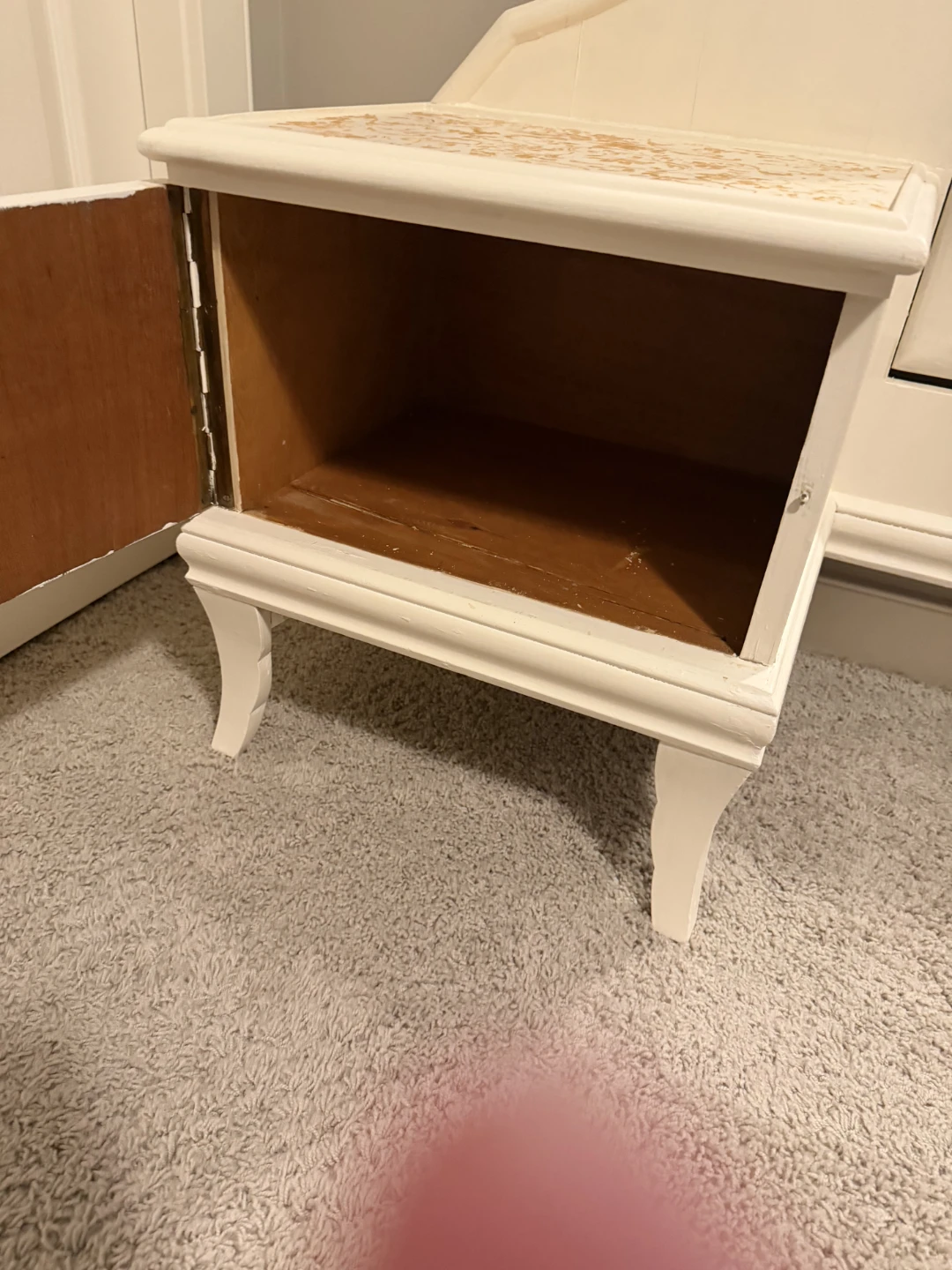 Vintage 1920s Shabby Chic Dresser w/ Mirror - photo 3