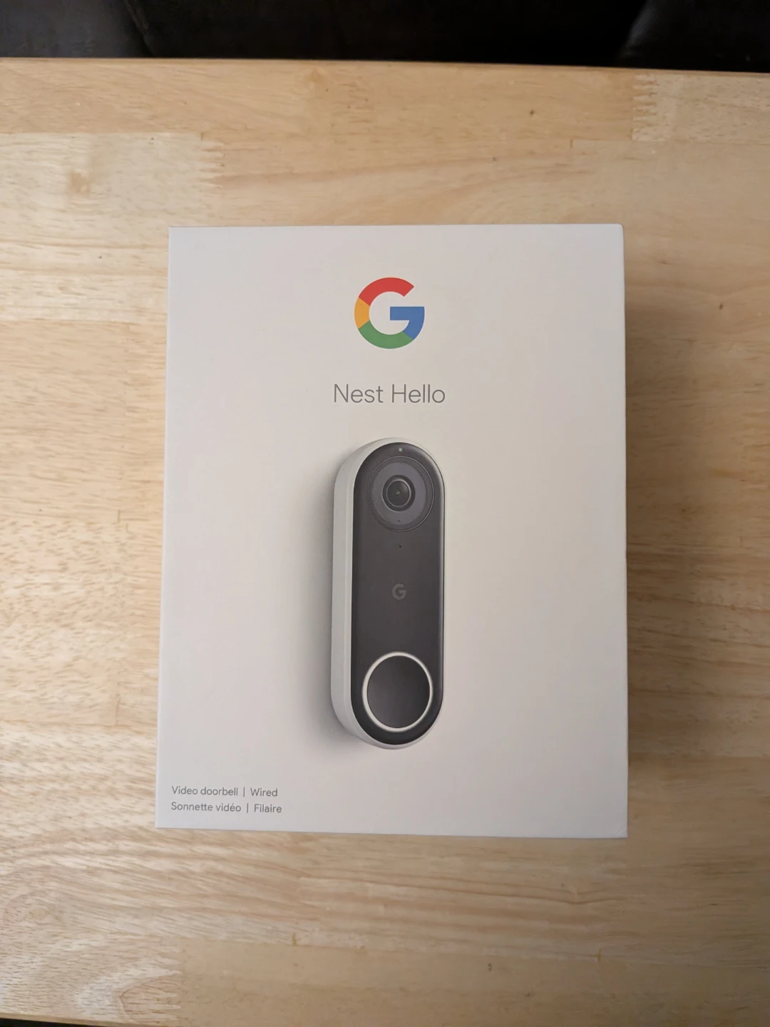 Google Nest Hello Wired Video Doorbell
