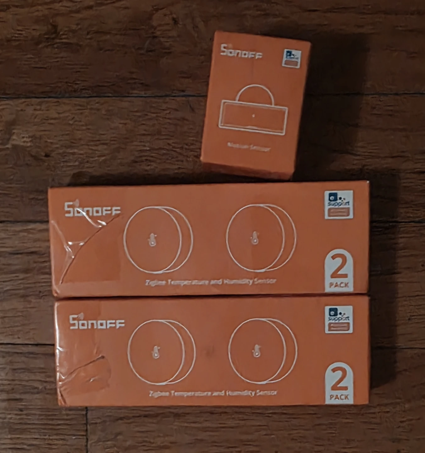 Sonoff Zigbee Temperature and Humidity Sensors (2 Pack)