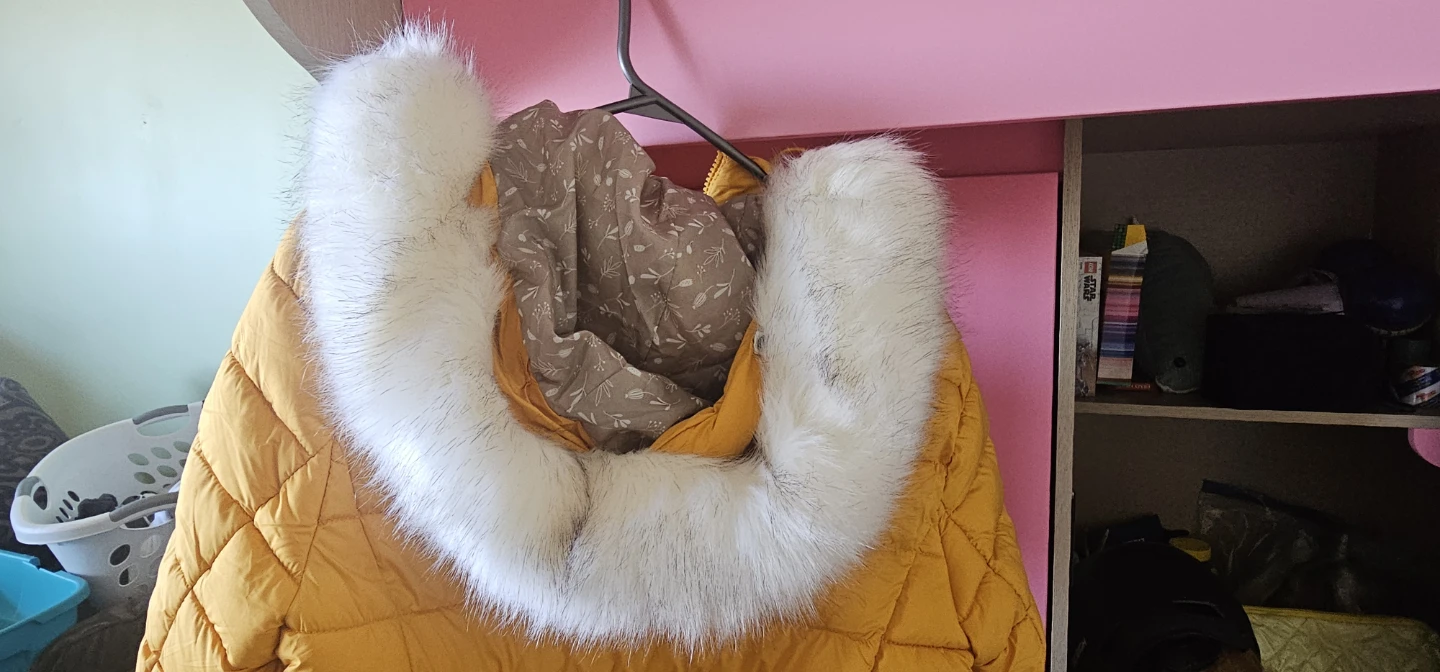 Marikoo Nasrin Quilted Winter Jacket Yellow - photo 3