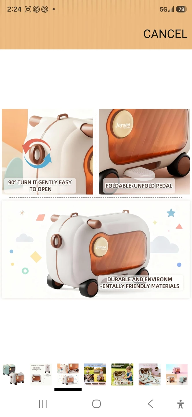 Joyano 3-in-1 Children's Travel Toy Car - photo 3