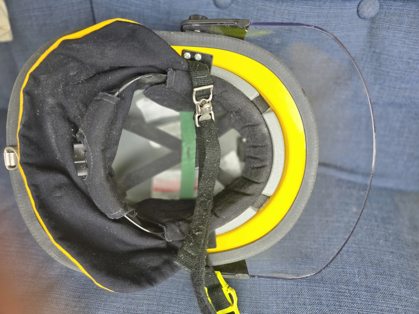 Yellow Professional Firefighter  Safety Helmet - photo 2