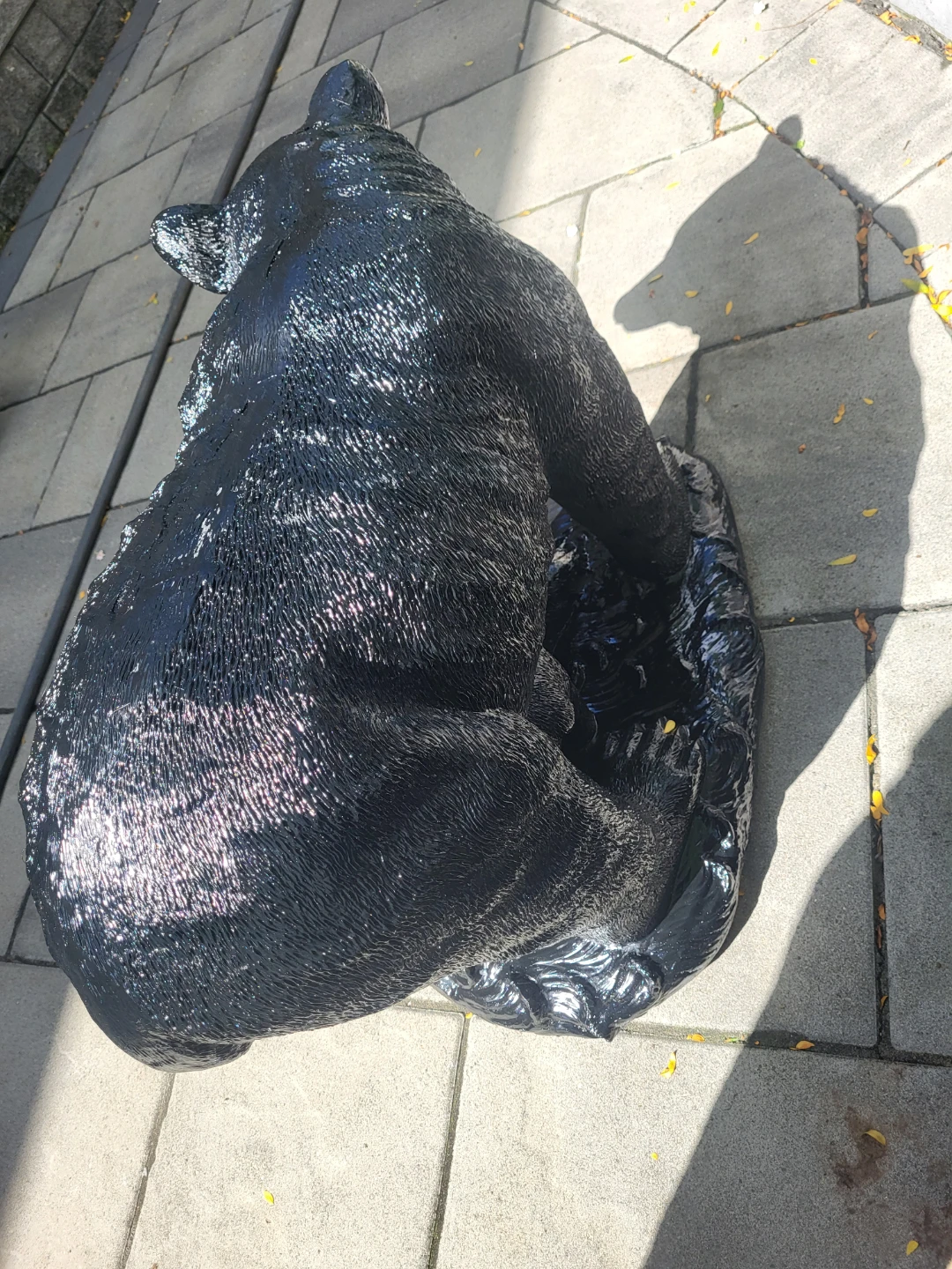 Black Bear Garden Statue - photo 3