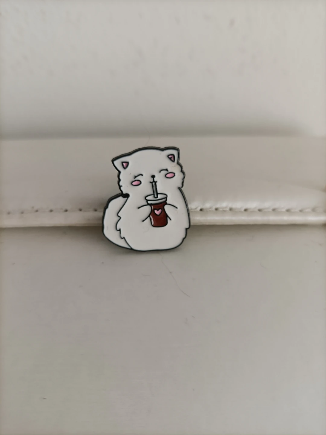 White Cat Pin 🏈