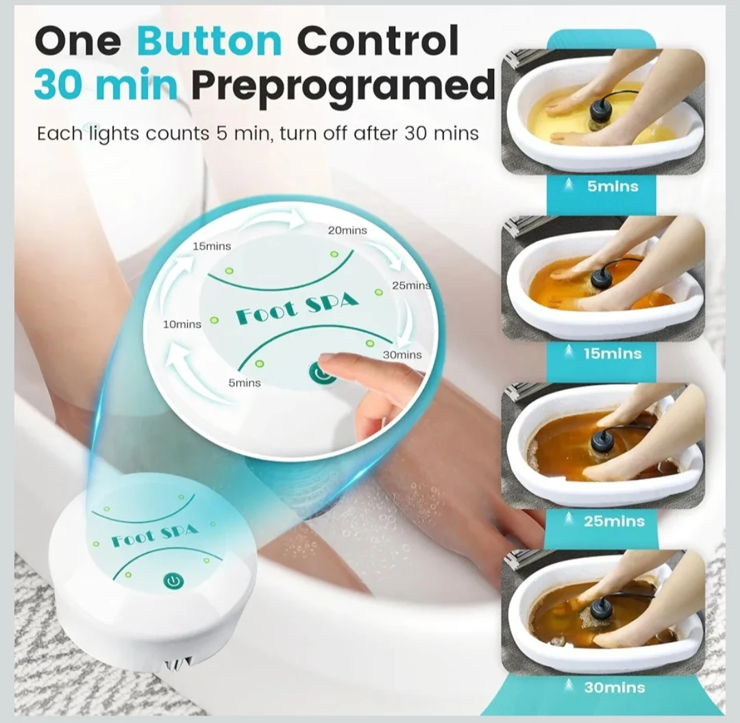 Lensa  Ionic Detox Foot Spa Machine - photo 2