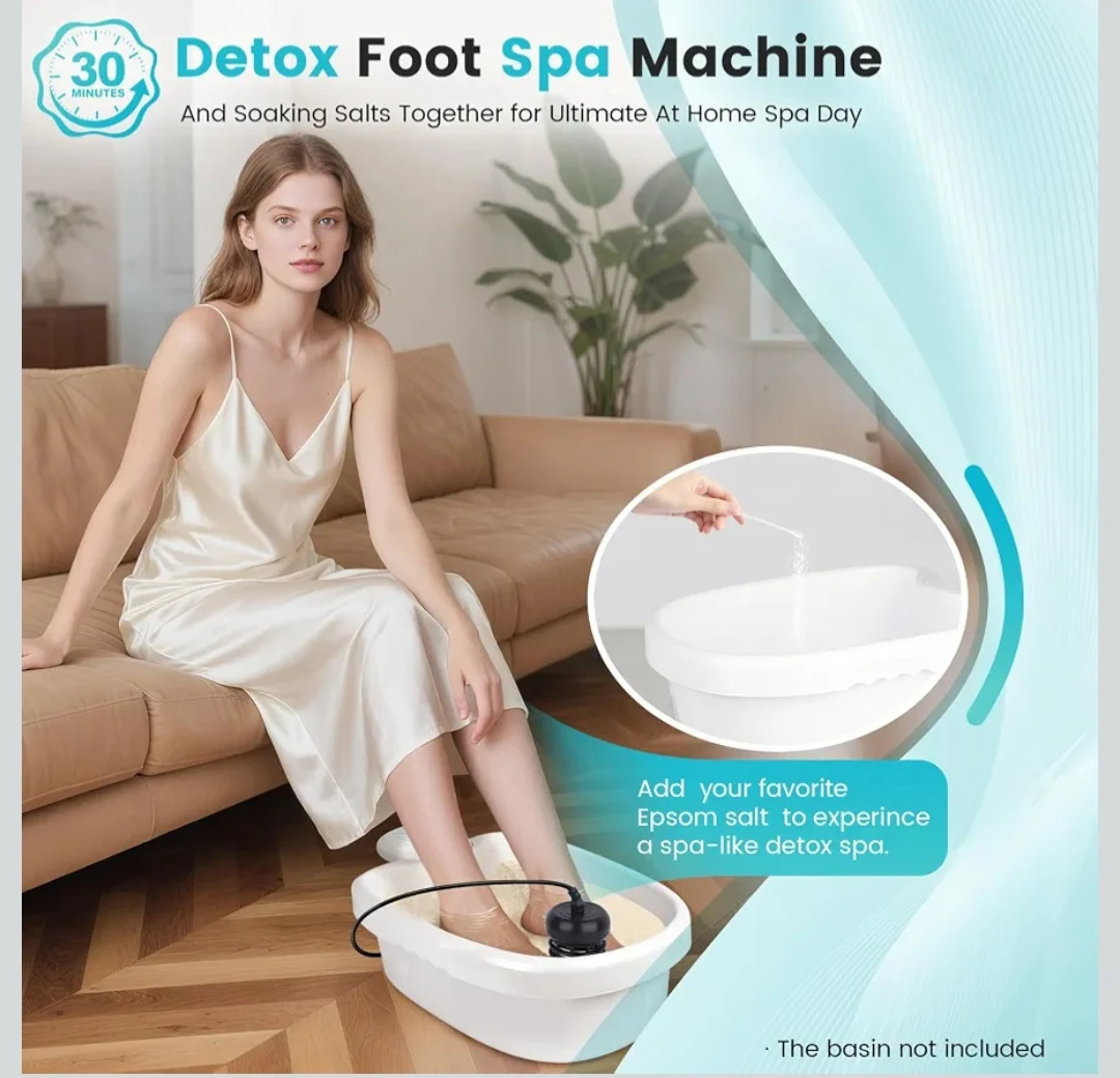 Lensa  Ionic Detox Foot Spa Machine - photo 3