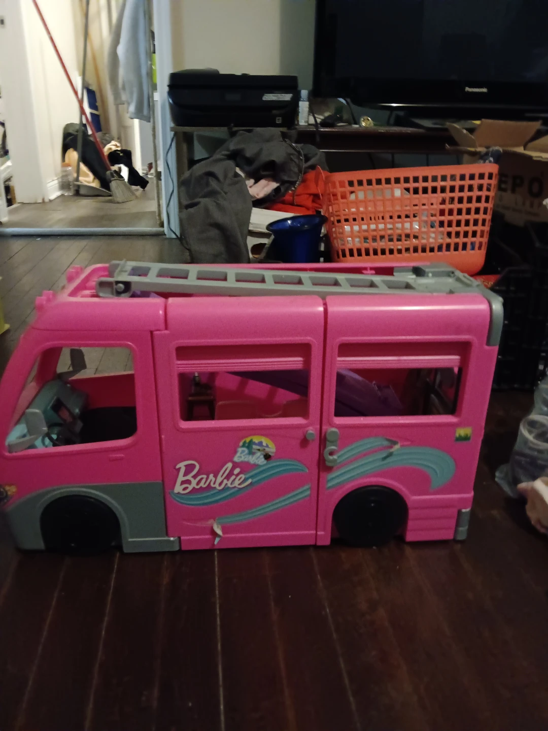 Barbie Pink Camper Play Vehicle