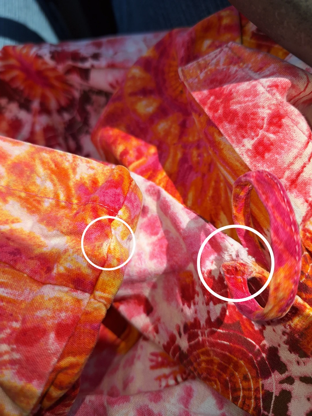 3-2-1 Scrubs Tie-Dye Scrub Top (Kit Cat Club rescue) - photo 4