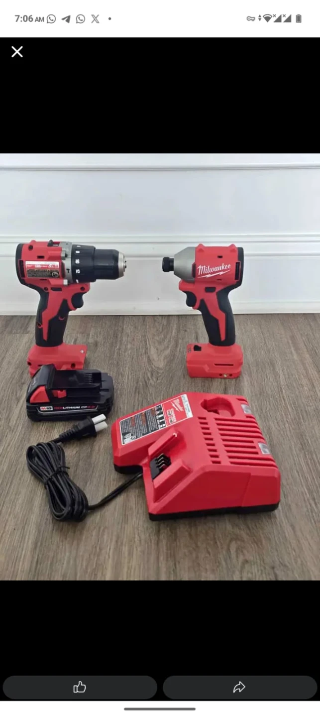 Milwaukee M18 Drill and Impact Driver Combo Set - photo 4