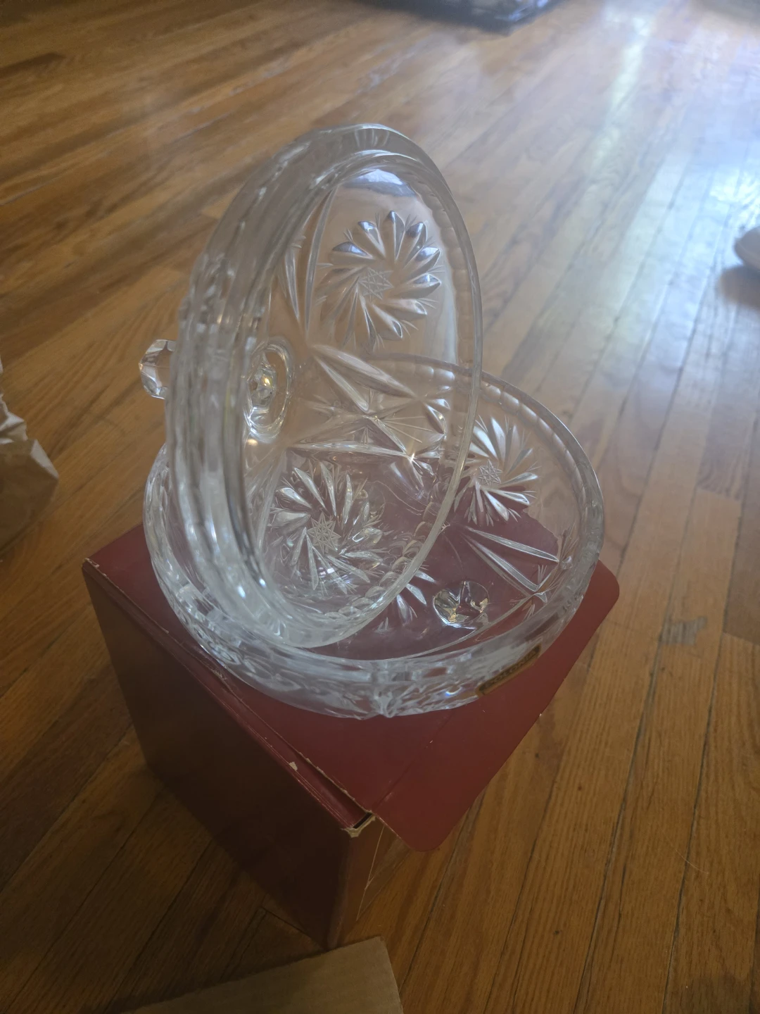 Genuine Cristal de Plomb 24% Lead Crystal Candy Dish