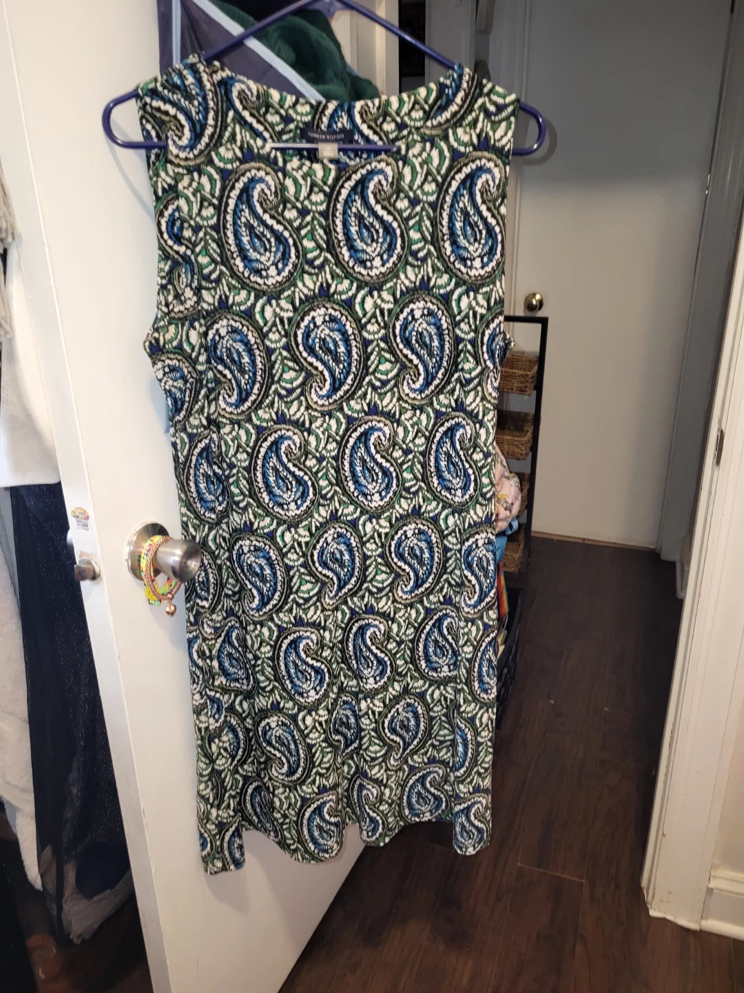 Tommy Hilfiger Sleeveless Paisley Dress Size 10