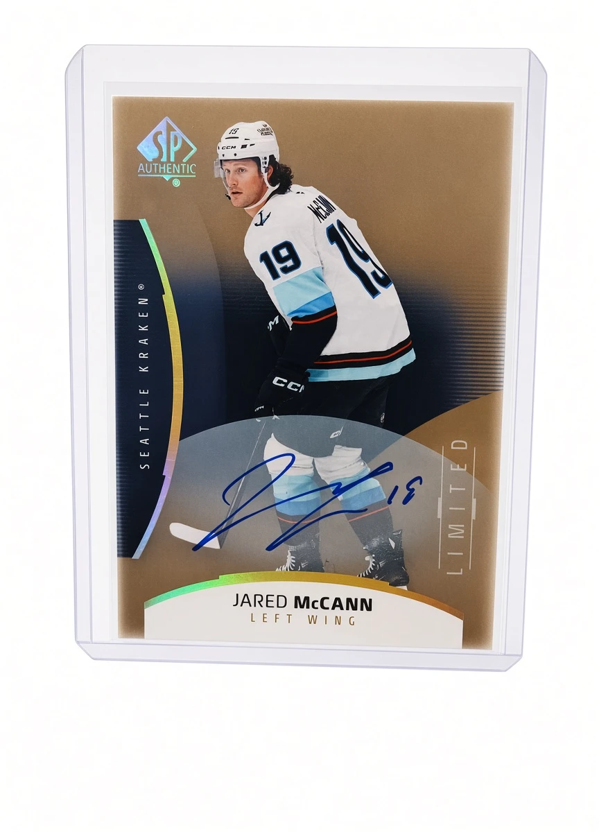Jared McCann Autographed 2025-26 SP Authentic Hockey Card